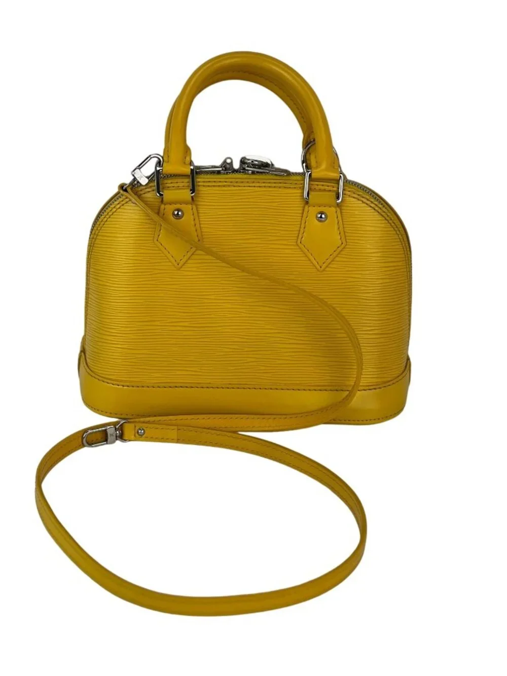 LOUIS VUITTON Alma BB Epi Leather Shoulder Bag
